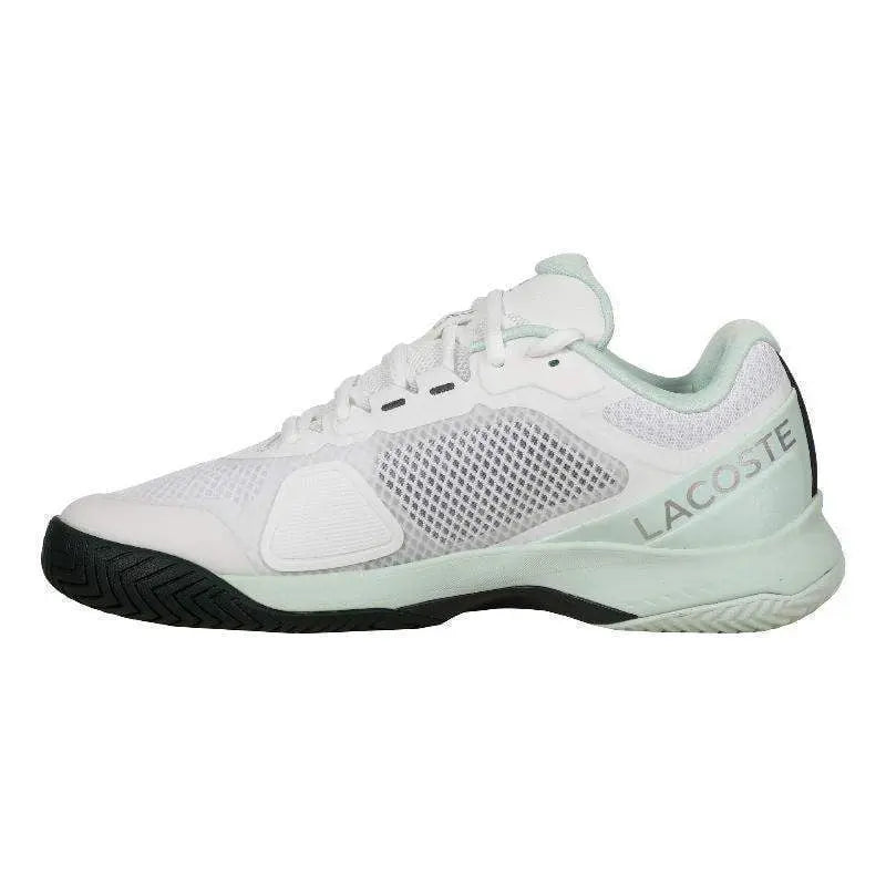 Zapatillas Lacoste Tech Point Blanco Turquesa Mujer Pádel Elite