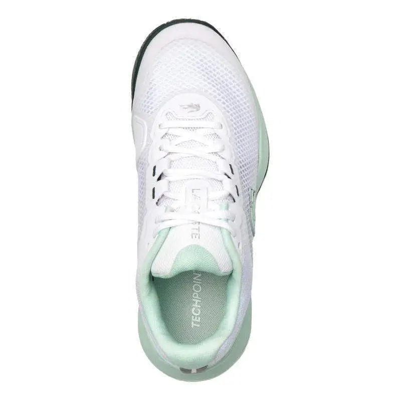 Zapatillas Lacoste Tech Point Blanco Turquesa Mujer Pádel Elite