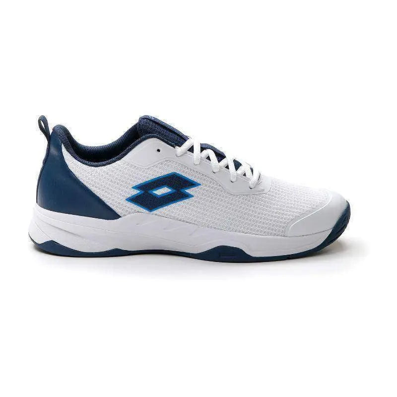 Zapatillas Lotto Mirage 600 Blanco Azul Denim Pádel Elite