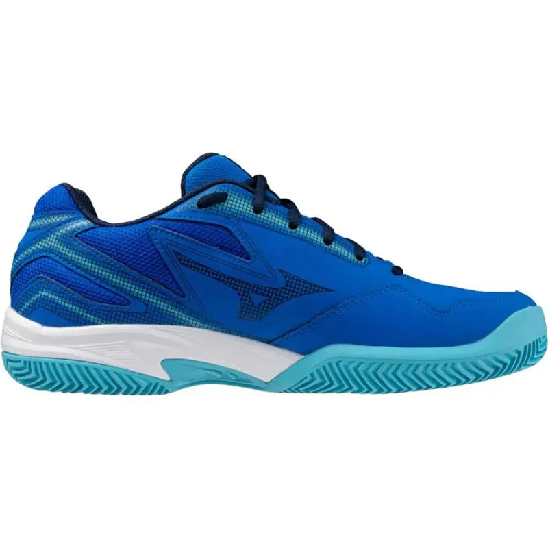 Zapatillas Mizuno Break Shot 4 Clay Azul Blanco Pádel Elite