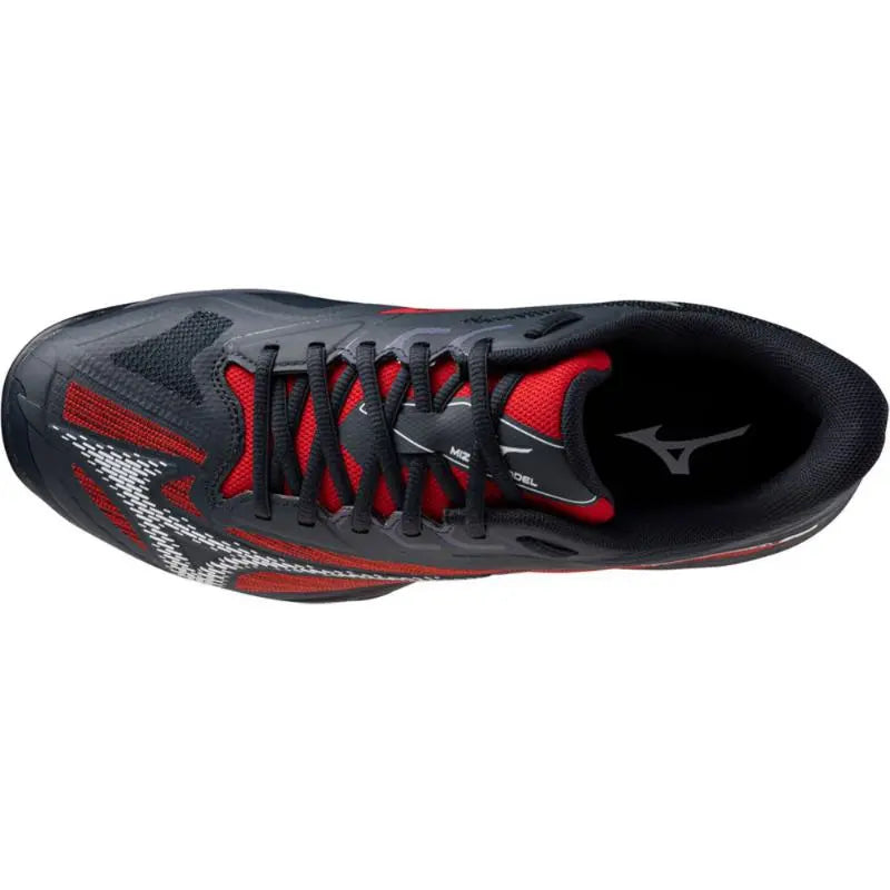 Zapatillas Mizuno Wave Exceed Light 2 Padel Negro Blanco Rojo Pádel Elite