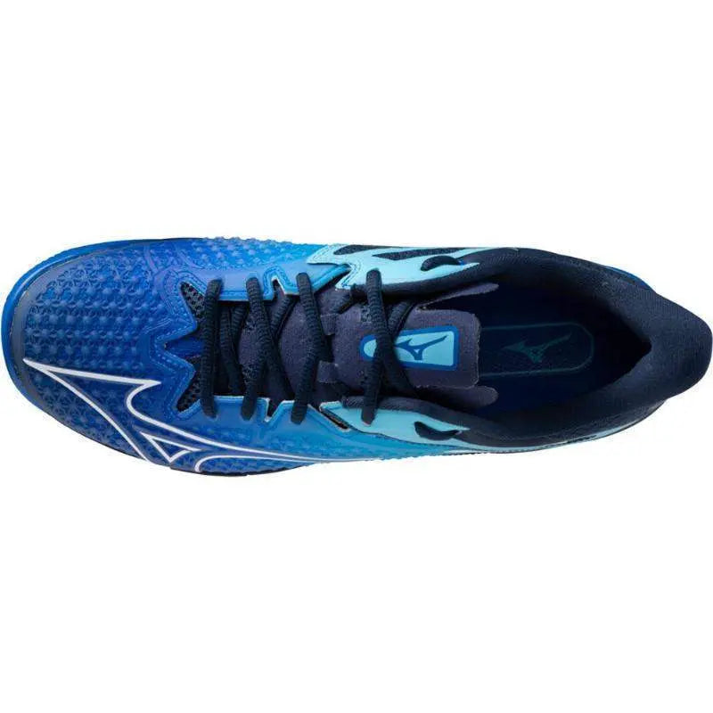 Zapatillas Mizuno Wave Exceed Tour 6 Clay Azul Blanco Pádel Elite