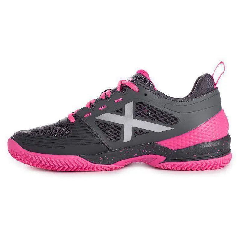 Zapatillas Munich Atomik 16 Negro Rosa Pádel Elite