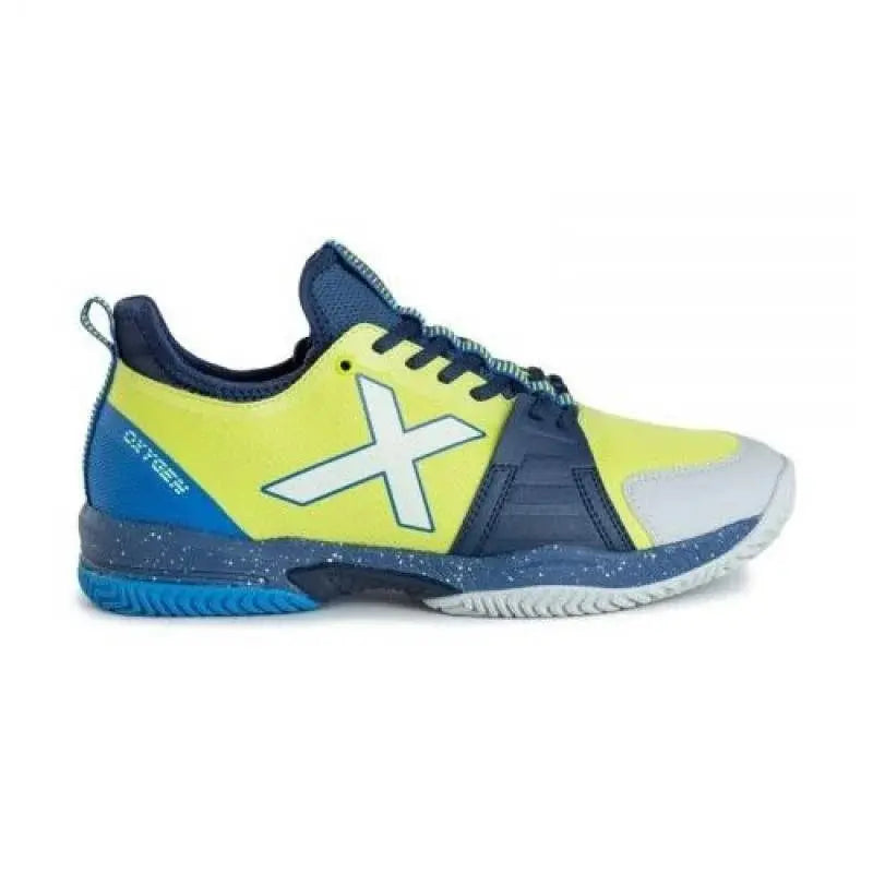 Zapatillas Munich Oxygen 43 Amarillo Azul Pádel Elite