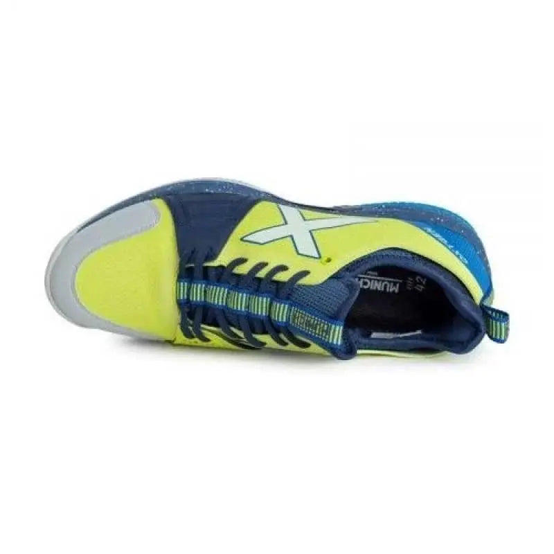 Zapatillas Munich Oxygen 43 Amarillo Azul Pádel Elite