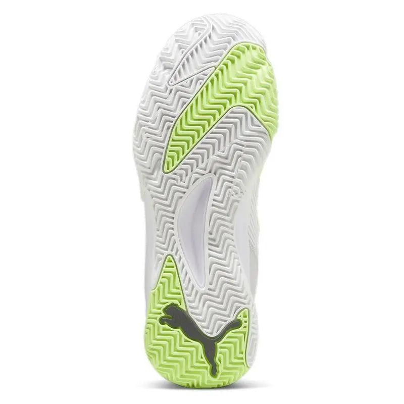 Zapatillas Puma Nova Elite Blanco Azul Verde Pádel Elite