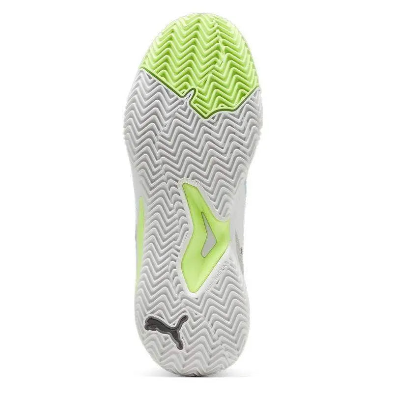 Zapatillas Puma Nova Smash Blanco Azul Verde Pádel Elite