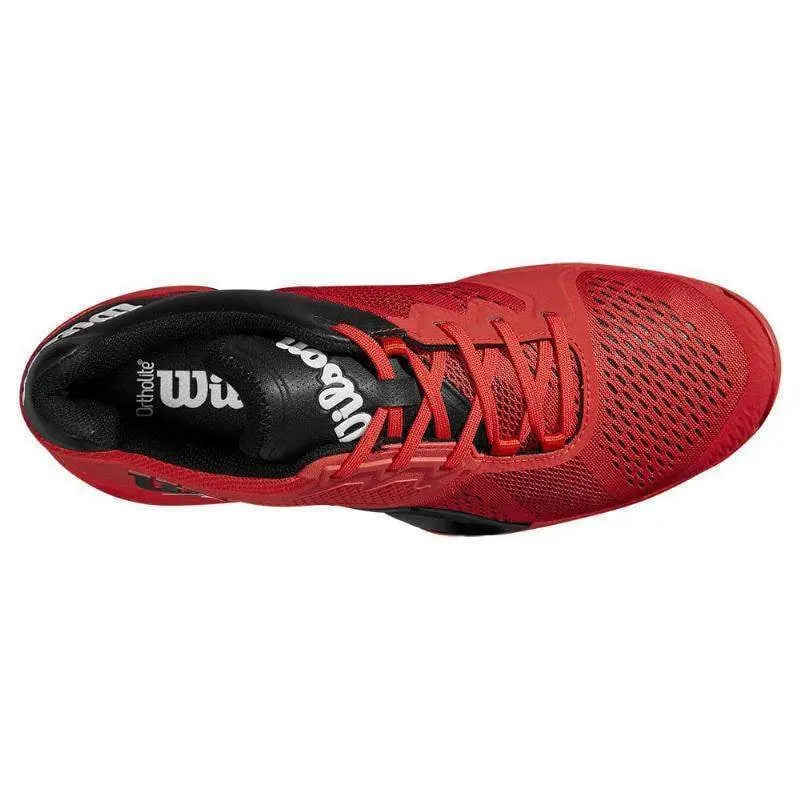 Zapatillas Wilson Bela Tour Rojo Negro Pádel Elite