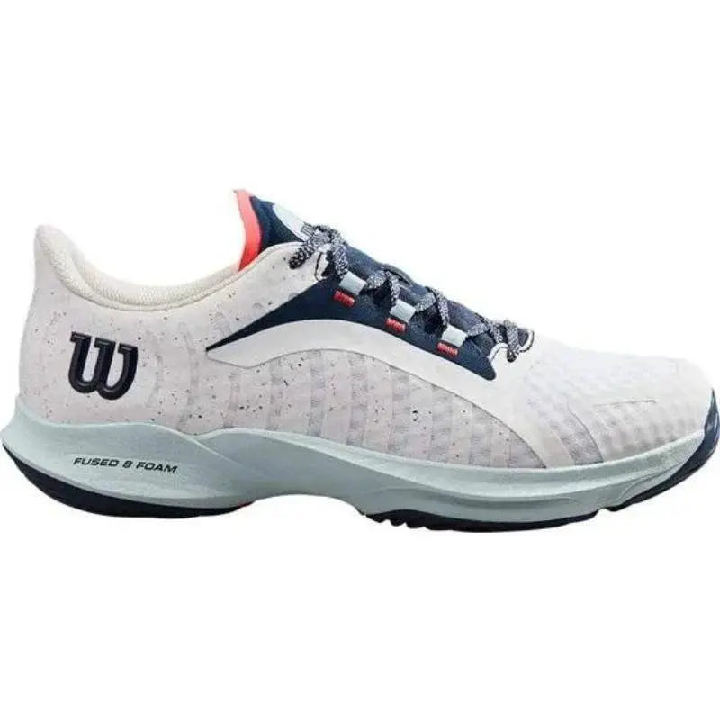 Zapatillas Wilson Hurakn Pro Blanco Azul Pádel Elite