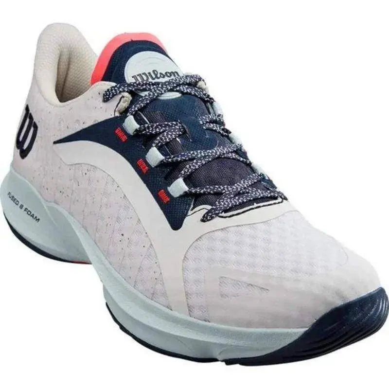 Zapatillas Wilson Hurakn Pro Blanco Azul Mujer Pádel Elite