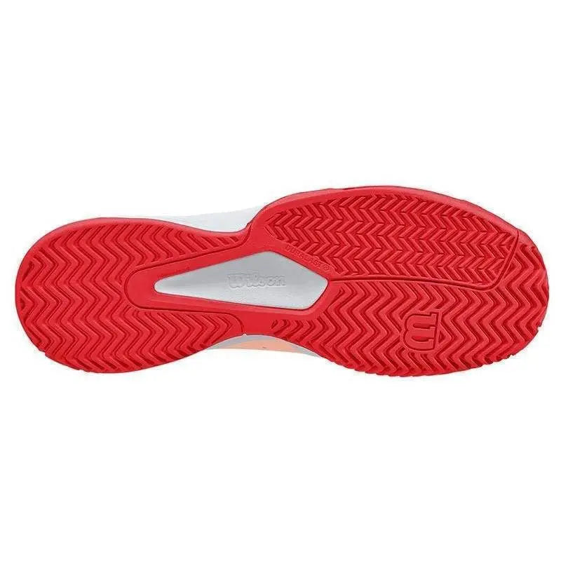 Zapatillas Wilson Kaos Stroke 2.0 Blanco Coral Mujer Pádel Elite