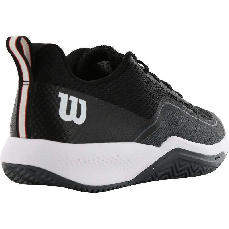 Zapatillas Wilson Rush Pro Lite Negro Rojo Blanco Pádel Elite